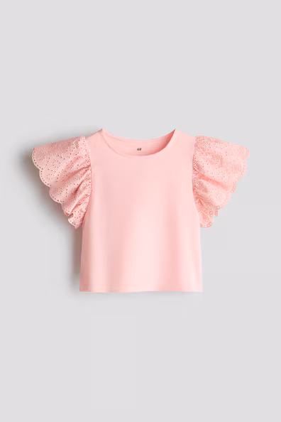 Свитер с рюшами из английского кружева- Заказать в России