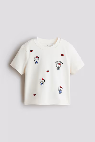 Футболка из хлопка с принтом- Заказать в России