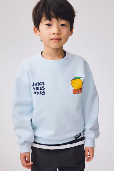 Принтованный свитшот