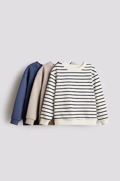 Набор из 3 толстовок с начесом