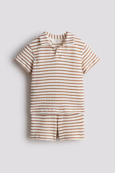 Набор из 2 предметов из трикотажа с текстурой- Заказать в России