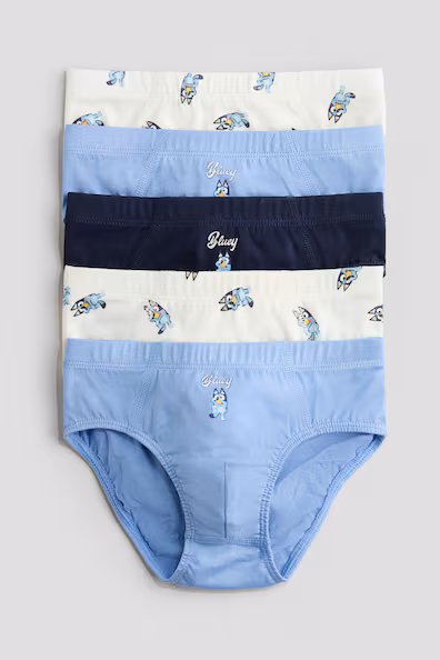 Набор из 5 детских трусиков с рисунками- Заказать в России