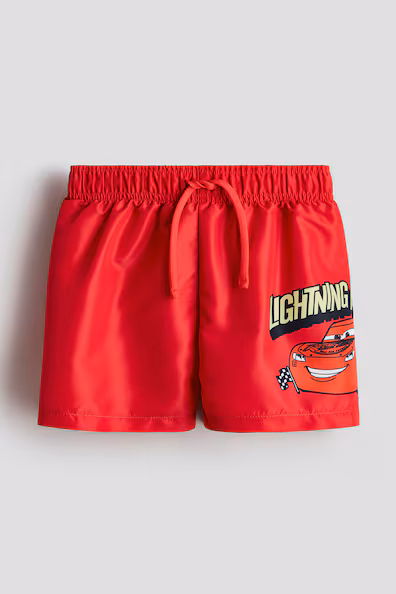 Купальные шорты с принтом- Заказать в России