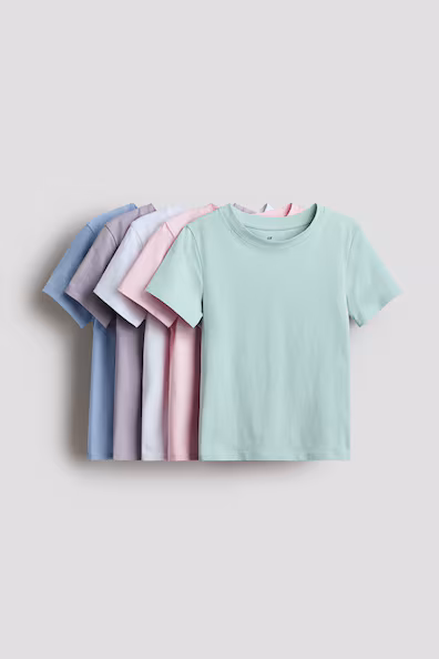 Пачка из 5 футболок из хлопка