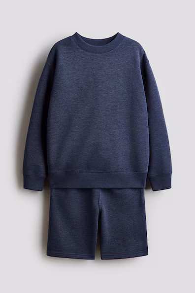 Костюм из 2 предметов из ткани мольтона