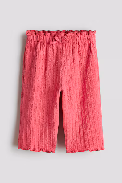 Брюки из джерси с текстурой- Заказать в России