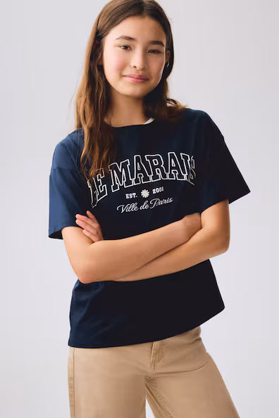 Oversize футболка из хлопка- Заказать в России