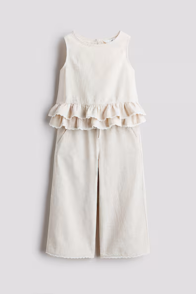 Набор из 2 предметов из смесового льна