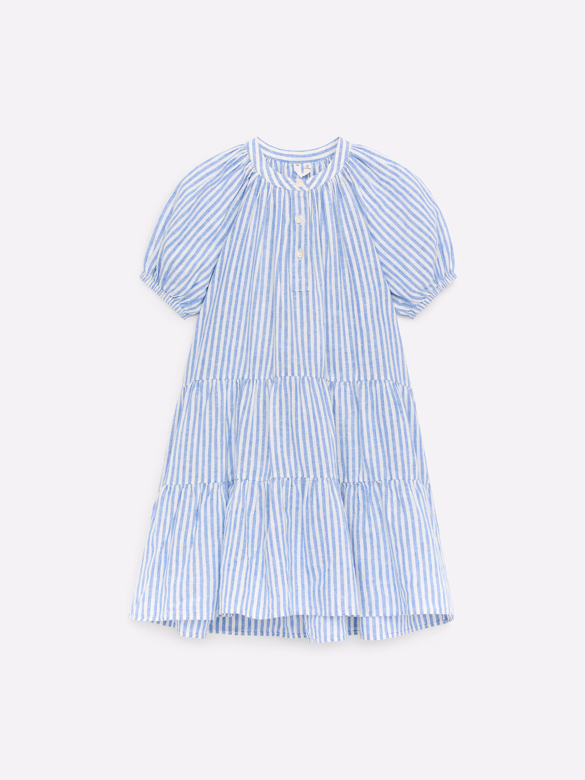 H&M Платье из хлопка и льна