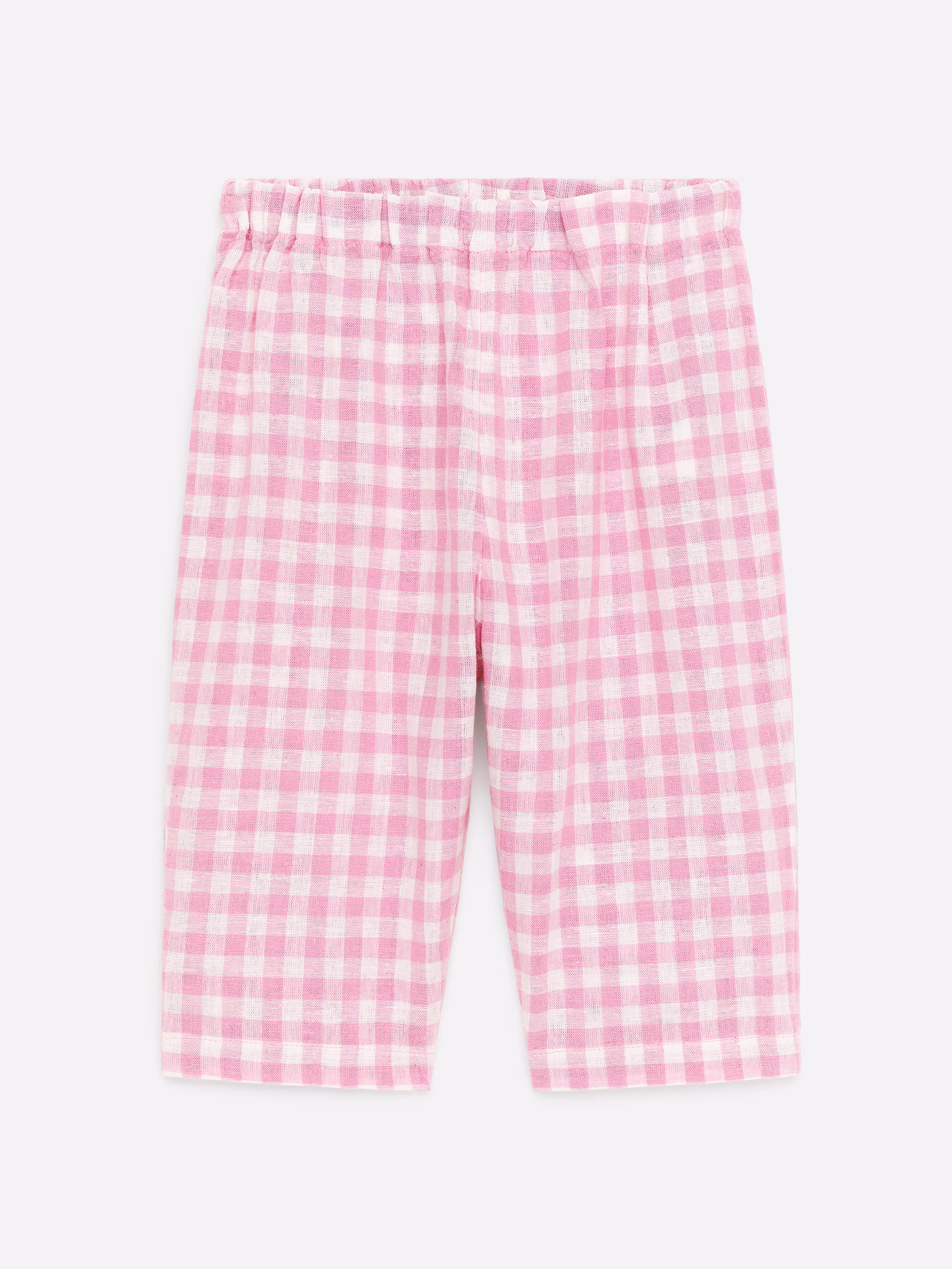 Брюки из льна и хлопка- Заказать в России