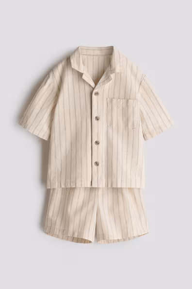 Комплект из 2 предметов из смеси льна- Заказать в России