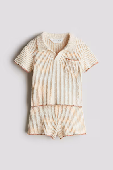 Комплект из 2-х частей из вязаного букле- Заказать в России