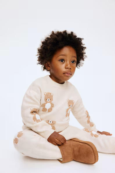 Комплект из 2 предметов из жаккардового трикотажа- Заказать в России