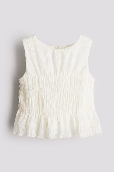 Баска топ с оборками- Заказать в России