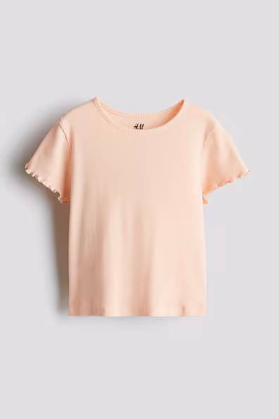 Свитер в рубчик из джерси