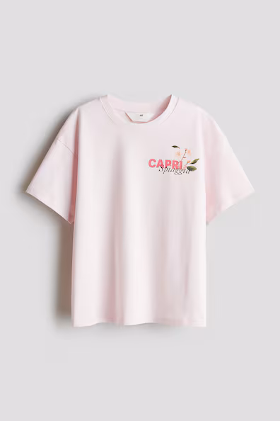 Oversize футболка из хлопка