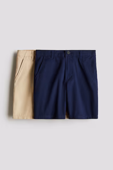H&m набор из 2 шортов-чино из хлопка