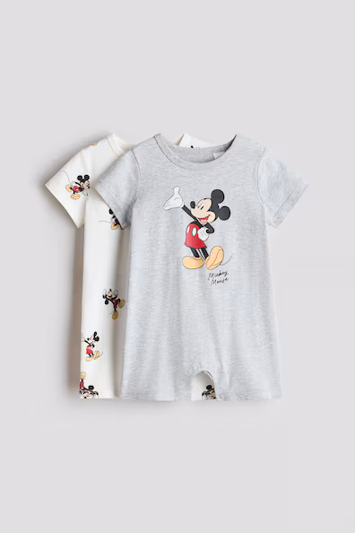 Набор из 2 комбинезонов из хлопка- Заказать в России