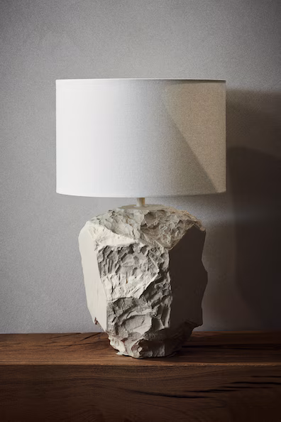 Керамическая гресовая настольная лампа- Заказать в России