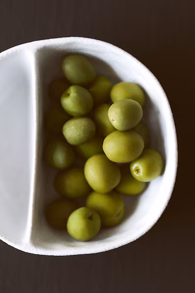 Чаша из гресовой керамики с неправильной формой