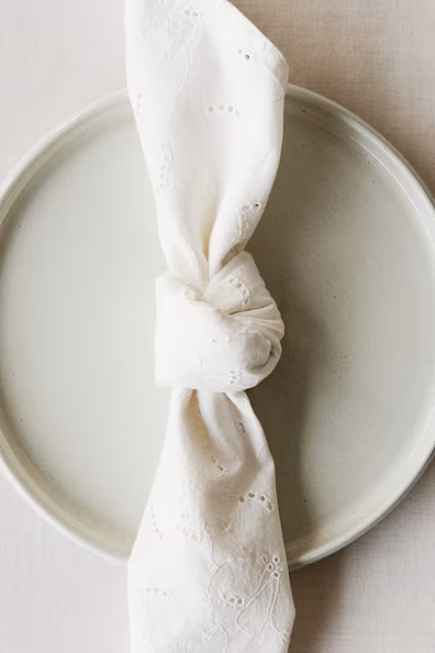 Набор из 2 салфеток с английским вышивкой- Заказать в России