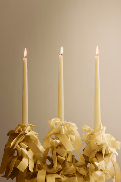 Набор из 6 конических свечей- Заказать в России