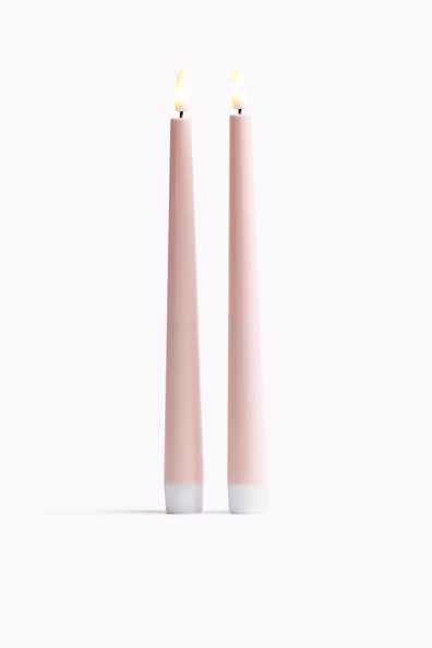 Набор из 2 конических светодиодных свечей