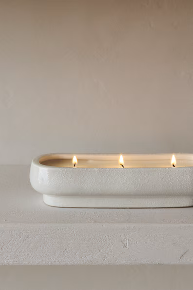 Большая восковая свеча с травяным ароматом- Заказать в России