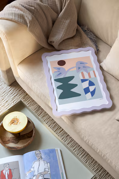 Волновой деревянный карниз- Заказать в России