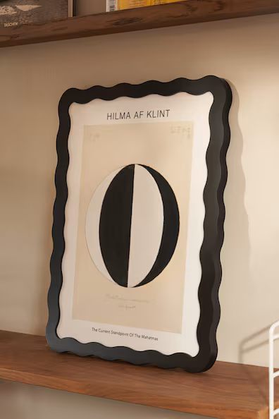 Волновой профиль деревянная рама