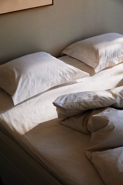 Простынь-чехол из хлопкового перкаля- Заказать в России