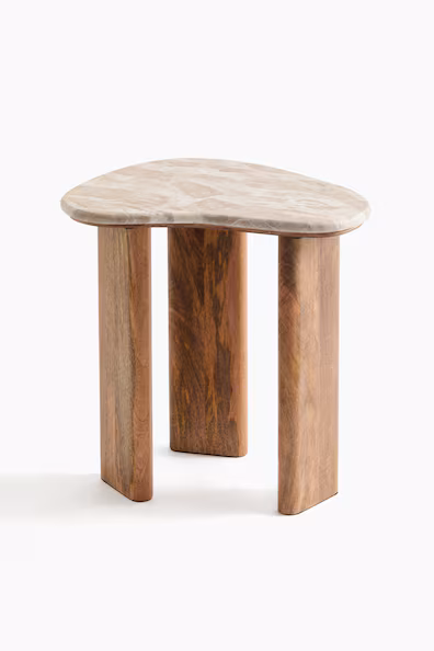 Журнальный столик с мраморной столешницей- Заказать в России