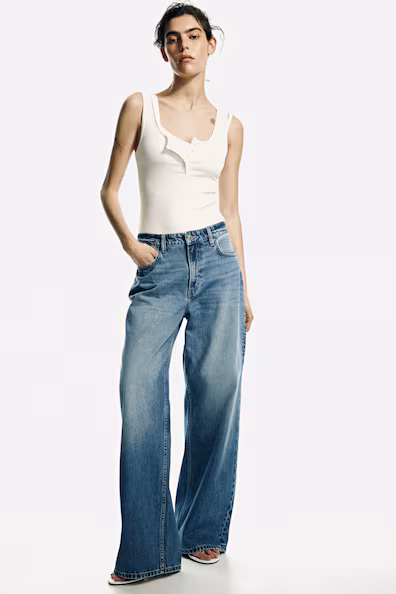 Брюки багги со стандартной талией- Заказать в России