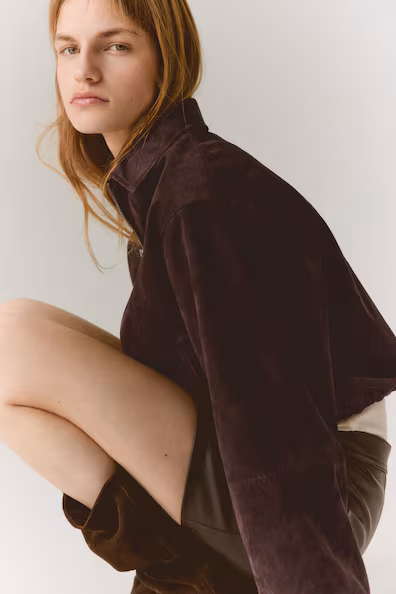 Куртка с воротником- Заказать в России