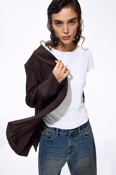 Блейзер с одним пуговицей- Заказать в России