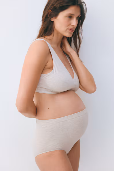 H&M MAMA набор из 2-х бюстгальтеров для кормления из хлопка