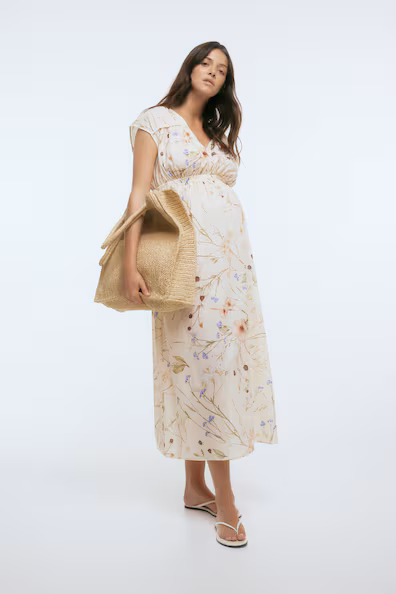 H&M MAMA платье с лодочкой