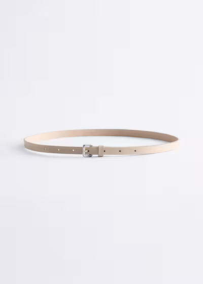 H&M Узкий кожаный пояс