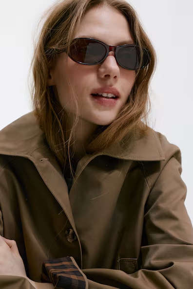 H&M Овальные солнечные очки