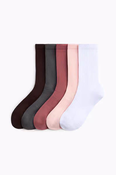 Набор из 5 пар спортивных носков с технологией drymove™- Заказать в России