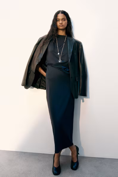 Платье макси с драпировкой- Заказать в России