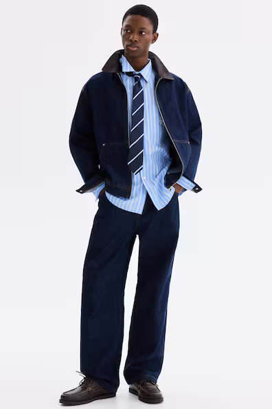 Рубашка из поплина свободного кроя- Заказать в России