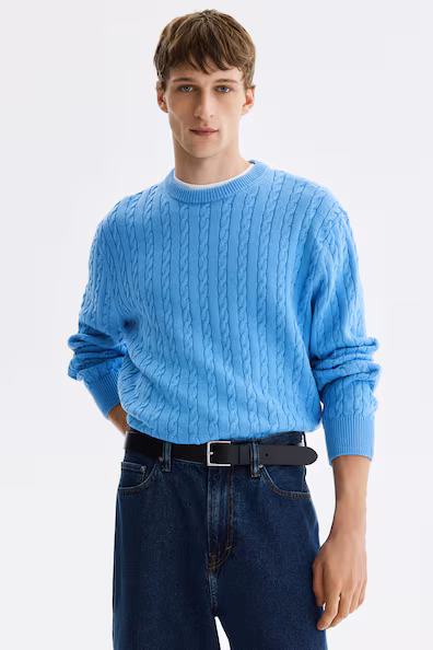 Джемпер из мягкого трикотажа стандартного кроя- Заказать в России