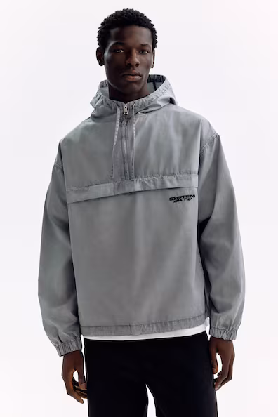 Ветровка из хлопка loose fit- Заказать в России