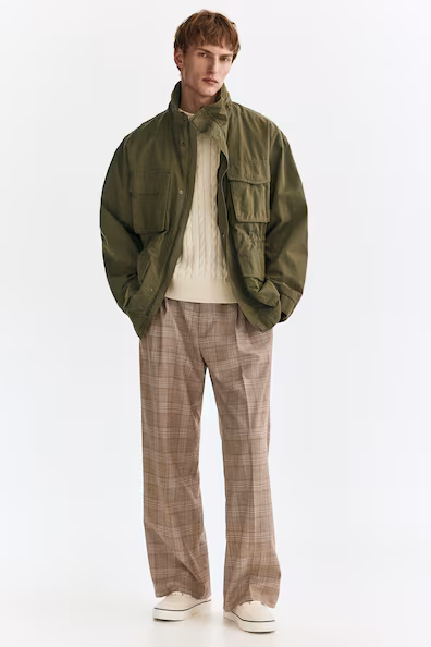 Брюки классического стиля loose fit