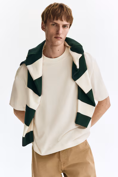 Футболка свободного квадратного силуэта loose fit