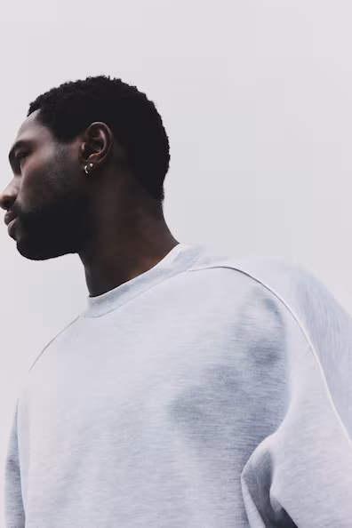 Свитшот для спорта с технологией drymove™ свободного кроя