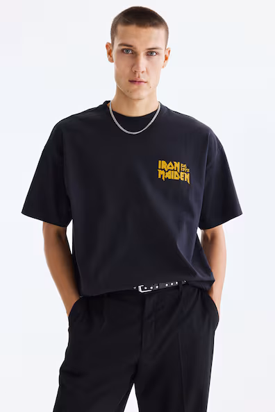 Футболка свободного кроя oversized fit- Заказать в России