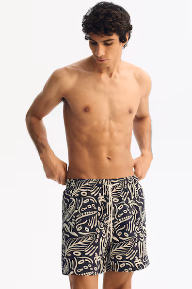 Плавательные шорты с узором- Заказать в России
