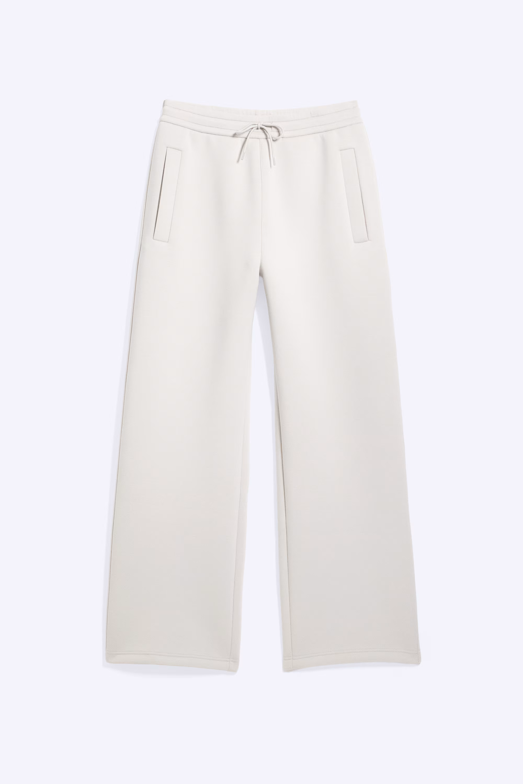 Широкие спортивные брюки из ткани скуба- Заказать в России